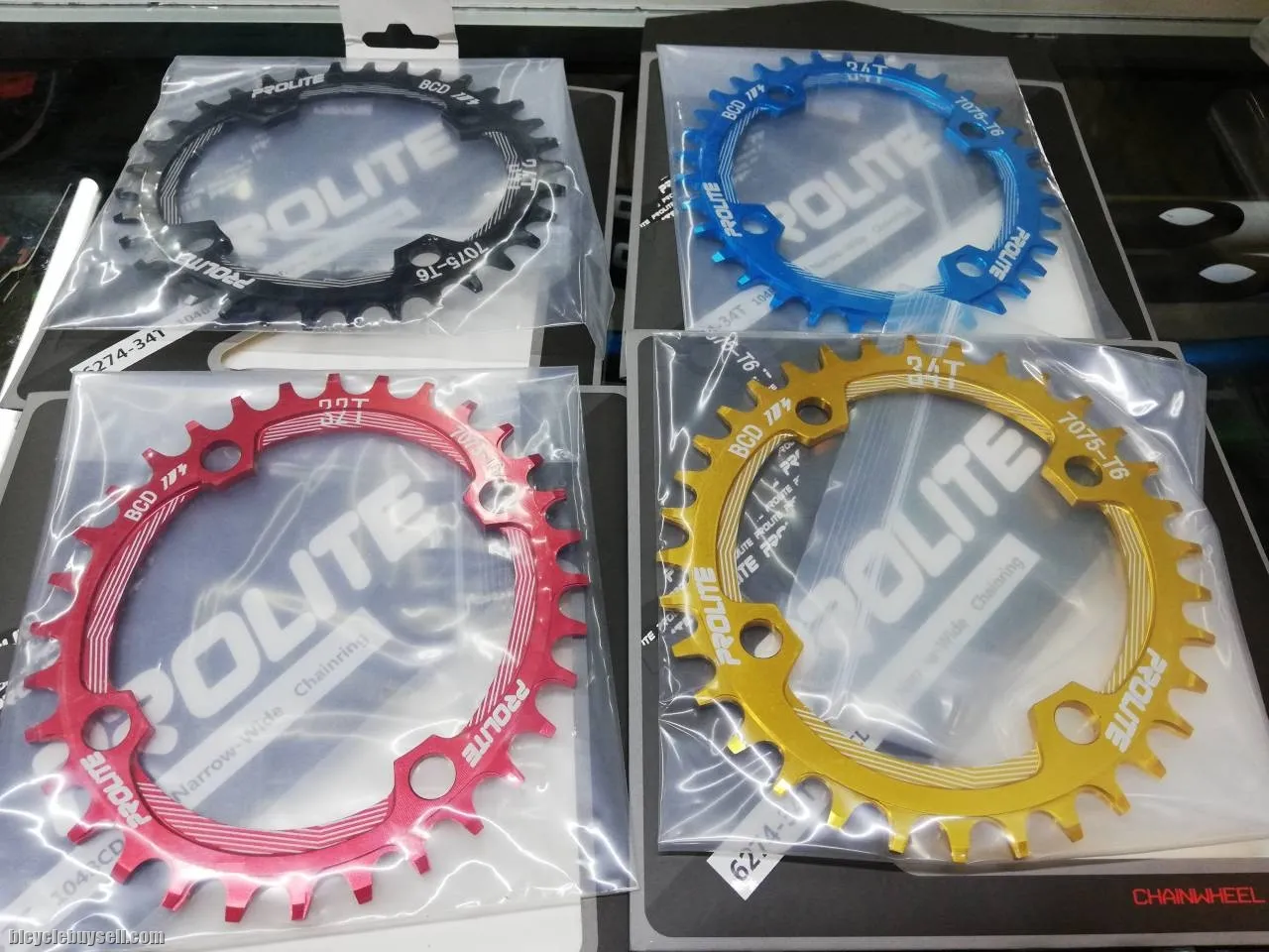 Prolite 7075 T6 single chainring