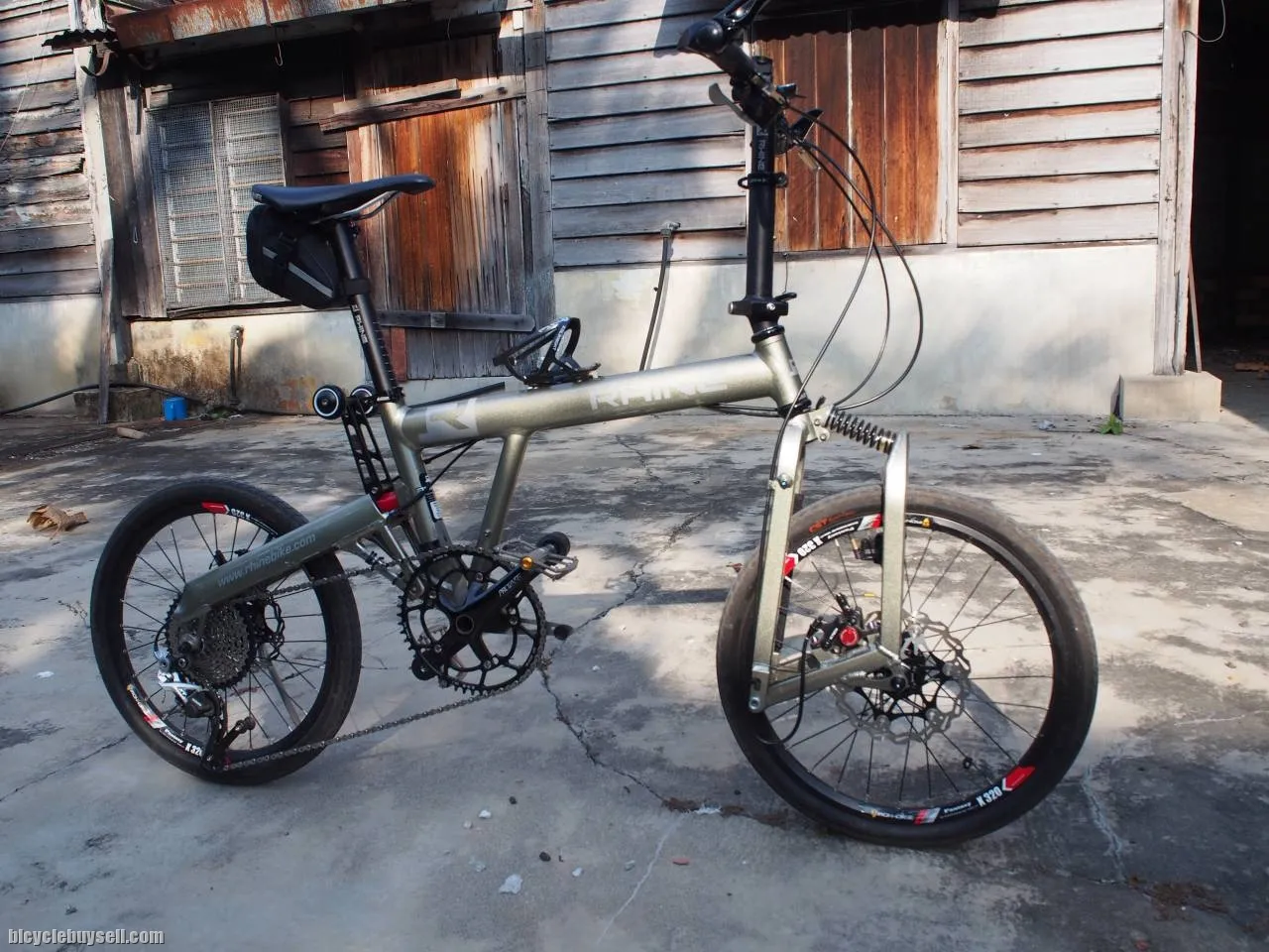 RHINE XT 10 Speed (20" Birdy full suspension folding bike)