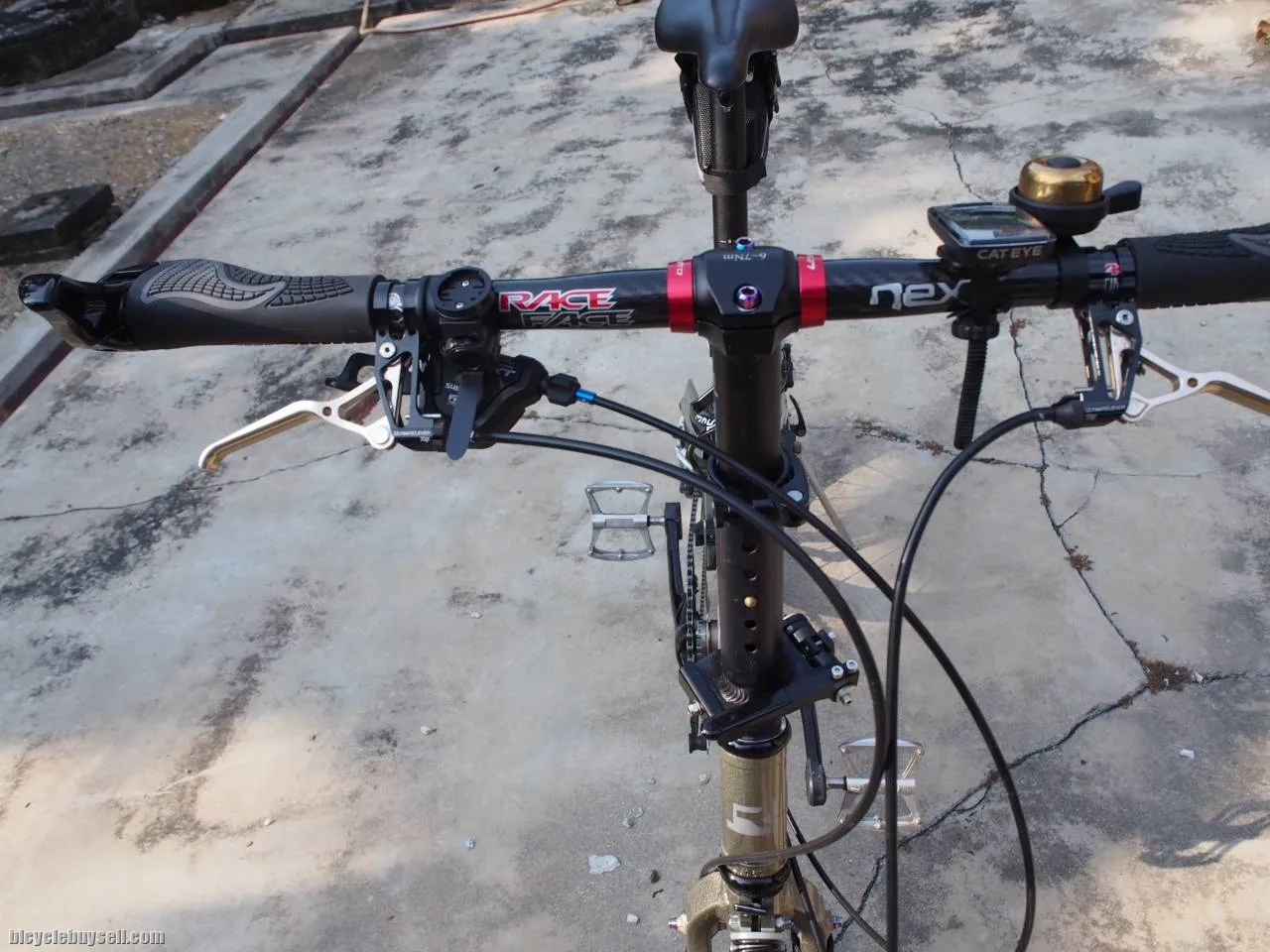 RHINE XT 10 Speed (20" Birdy full suspension folding bike)