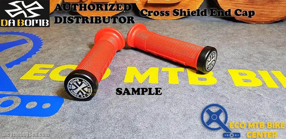 DA BOMB Cross Shield End Cap for Grip