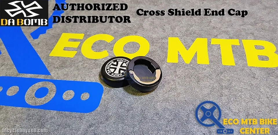 DA BOMB Cross Shield End Cap for Grip
