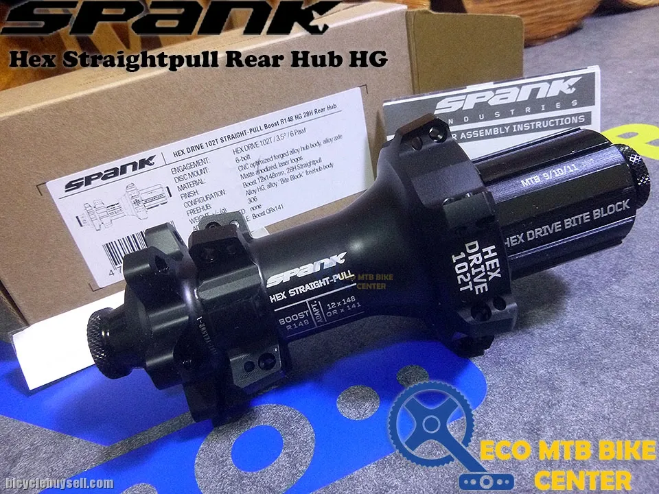 SPANK Hex Straightpull Rear Hub