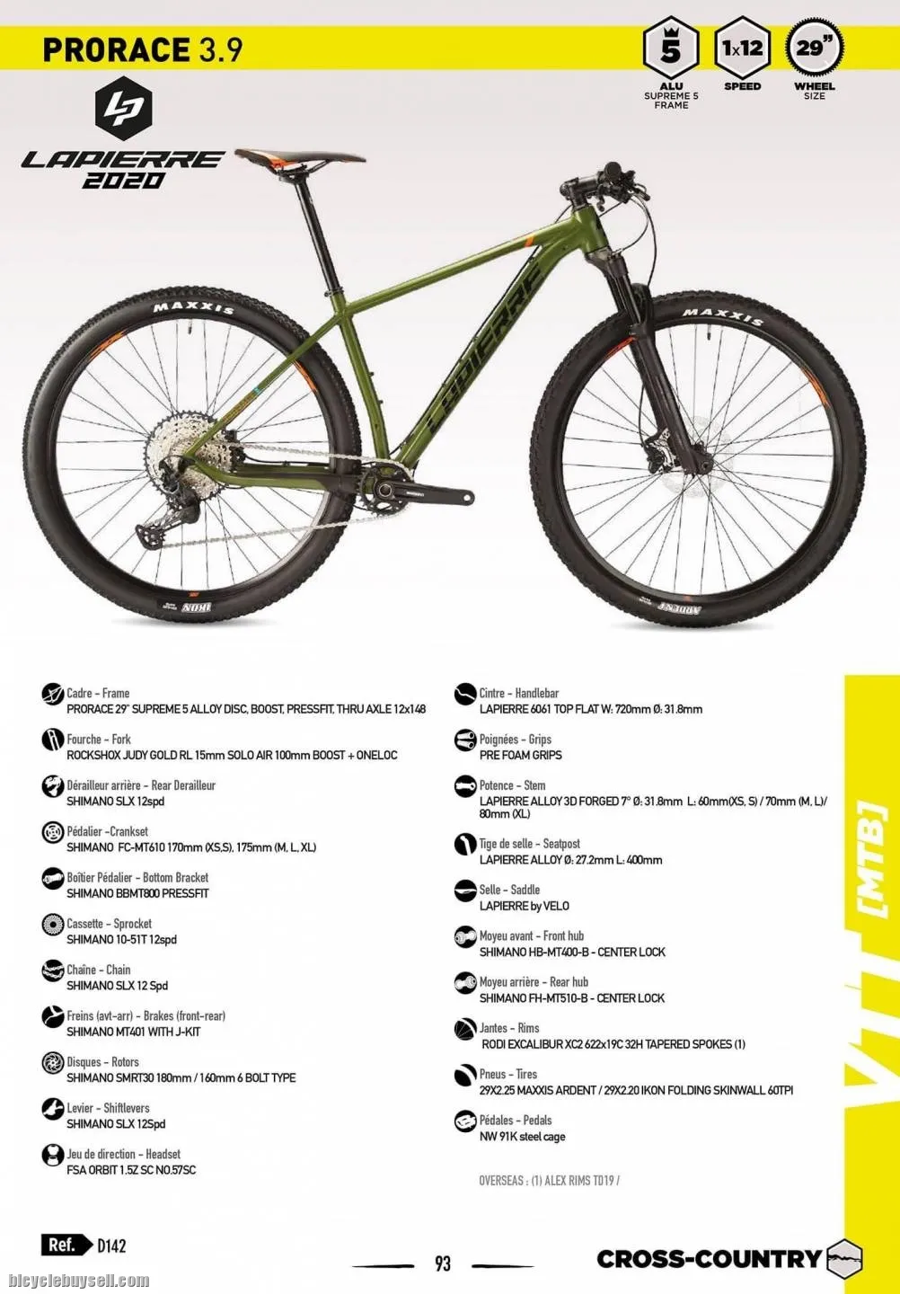 LAPIERRE PRORACE 3.9 (HIJAU-RARE)