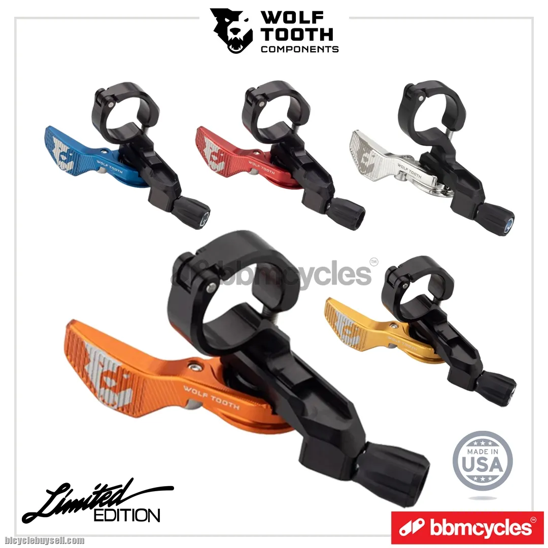 WOLF TOOTH REMOTE STANDARD LIMITED EDITION BEARING PIVOT MADE IN USA DROPPER REMOTE BICYCLE