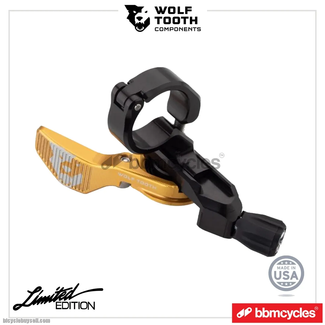 WOLF TOOTH REMOTE STANDARD LIMITED EDITION BEARING PIVOT MADE IN USA DROPPER REMOTE BICYCLE