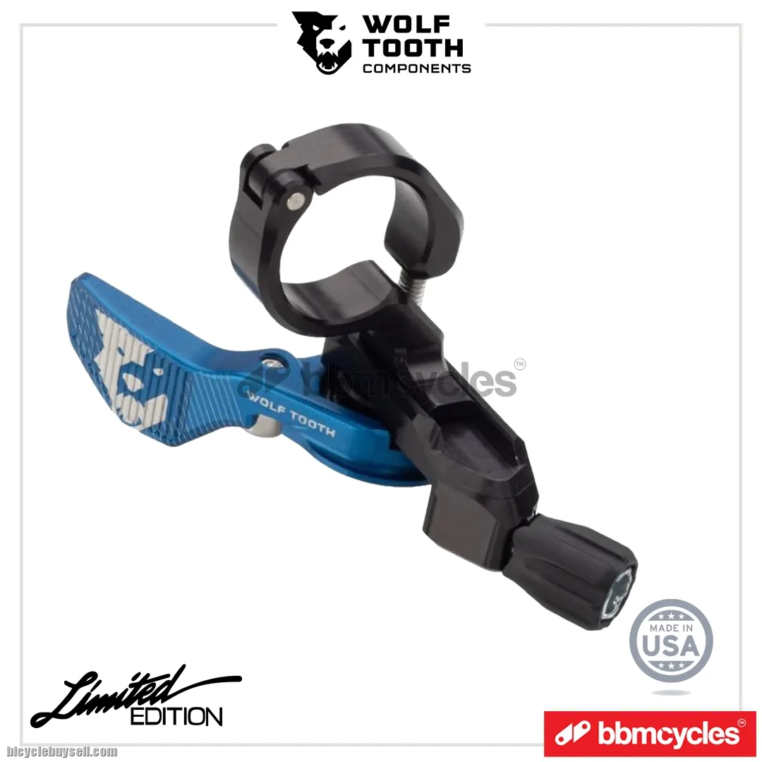 WOLF TOOTH REMOTE STANDARD LIMITED EDITION BEARING PIVOT MADE IN USA DROPPER REMOTE BICYCLE