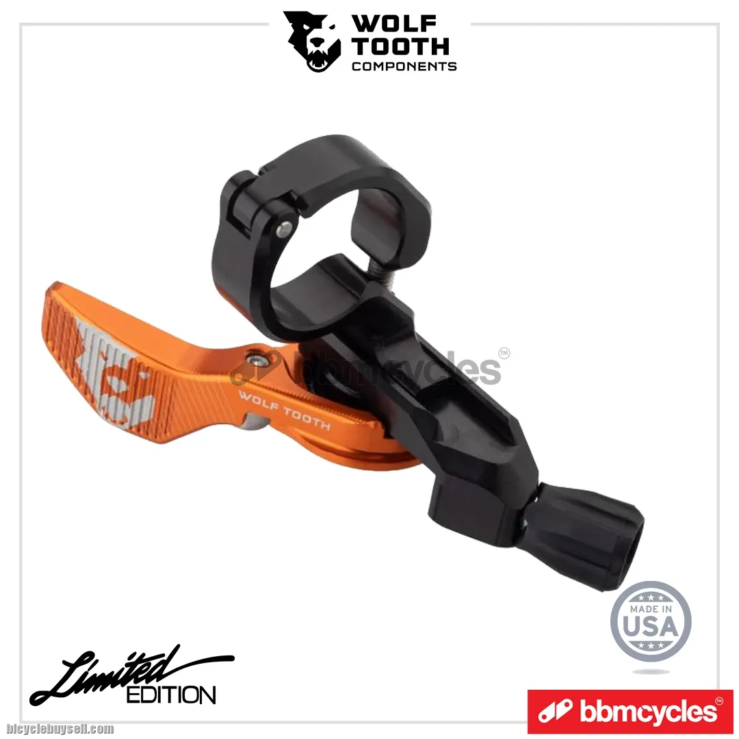 WOLF TOOTH REMOTE STANDARD LIMITED EDITION BEARING PIVOT MADE IN USA DROPPER REMOTE BICYCLE