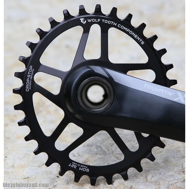 WOLF TOOTH SRAM ELLIPTICAL DIRECT MOUNT OVAL CHAINRINGS FOR SRAM CRANKS DROP STOP MADE IN USA