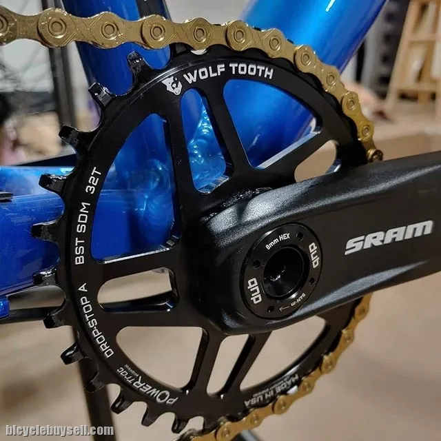 WOLF TOOTH SRAM ELLIPTICAL DIRECT MOUNT OVAL CHAINRINGS FOR SRAM CRANKS DROP STOP MADE IN USA