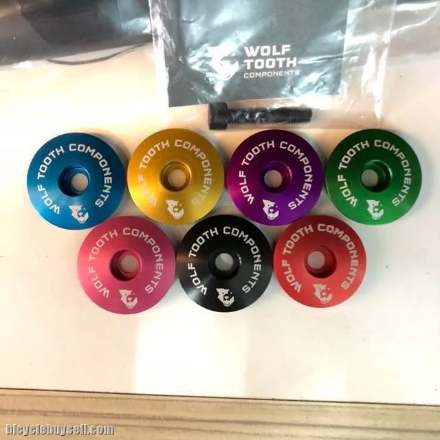 WOLF TOOTH COMPONENTS Ultralight Stem Cap and Bolt AL7075-T6 MADE IN USA