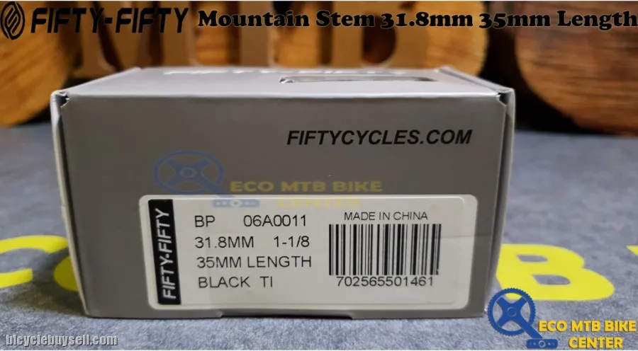 FIFTY-FIFTY Mountain Stem 31.8mm 35/50 Length