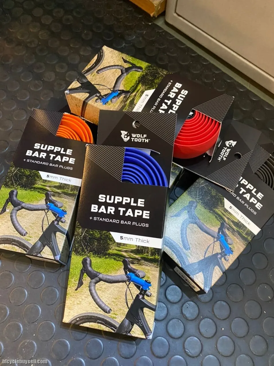 WOLF TOOTH Supple Bar Tape 100% Silicone Comfort Made In USA Gravel Touring Road bikes