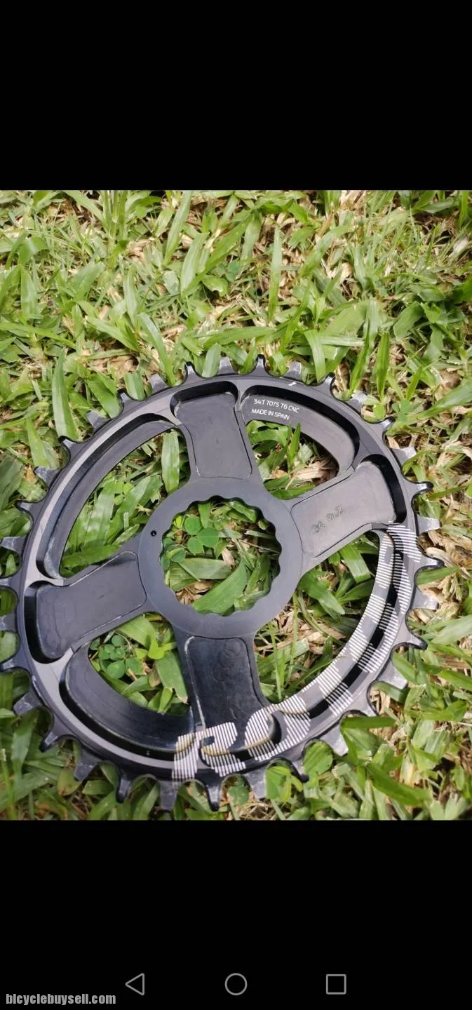 Rotor Qring 34T oval chainring for Raceface Cinch direct mount