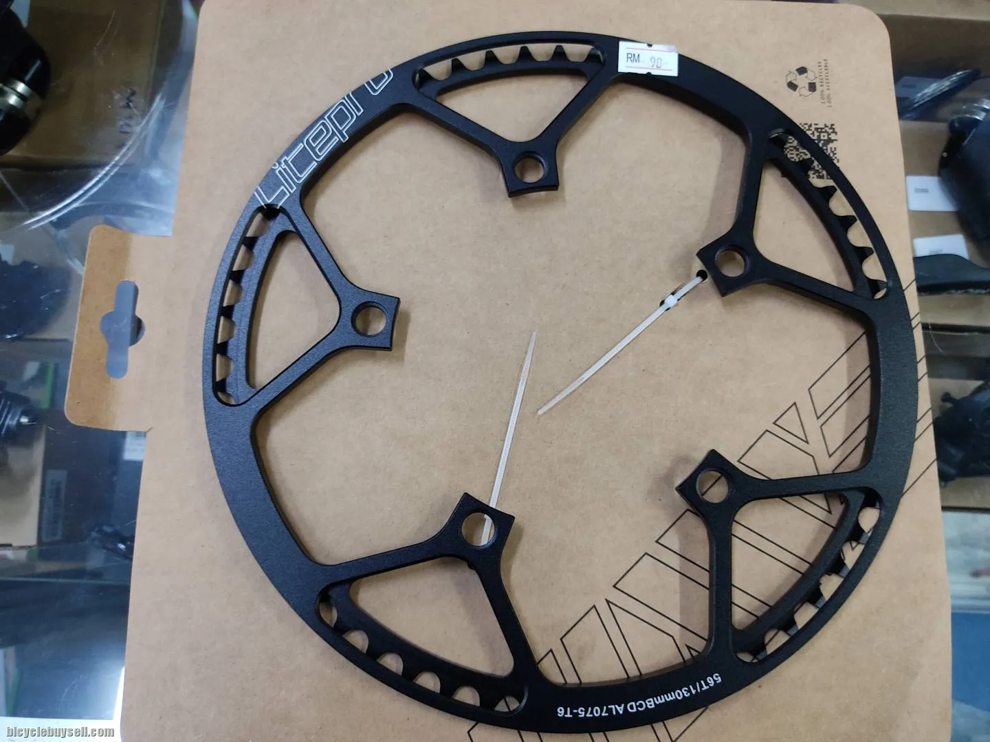 Litepro 56t chainring Alu 7075