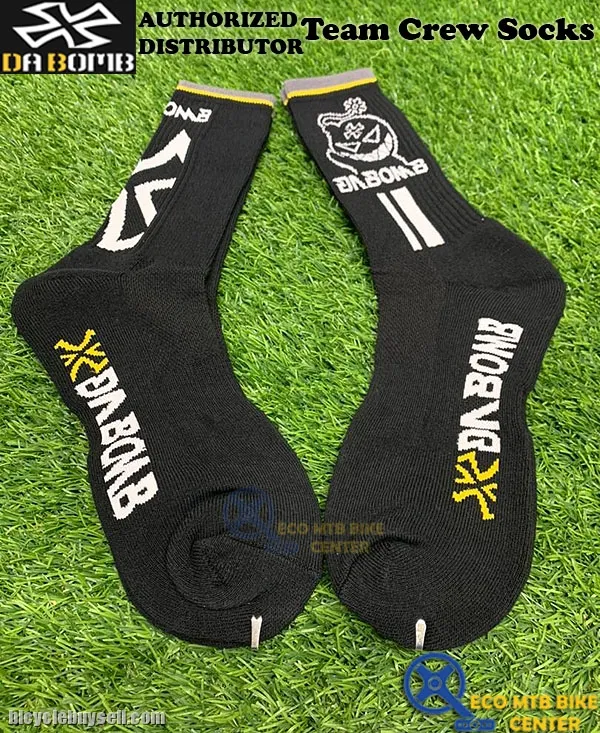 DA BOMB Team Crew Socks (2 PAIRS)