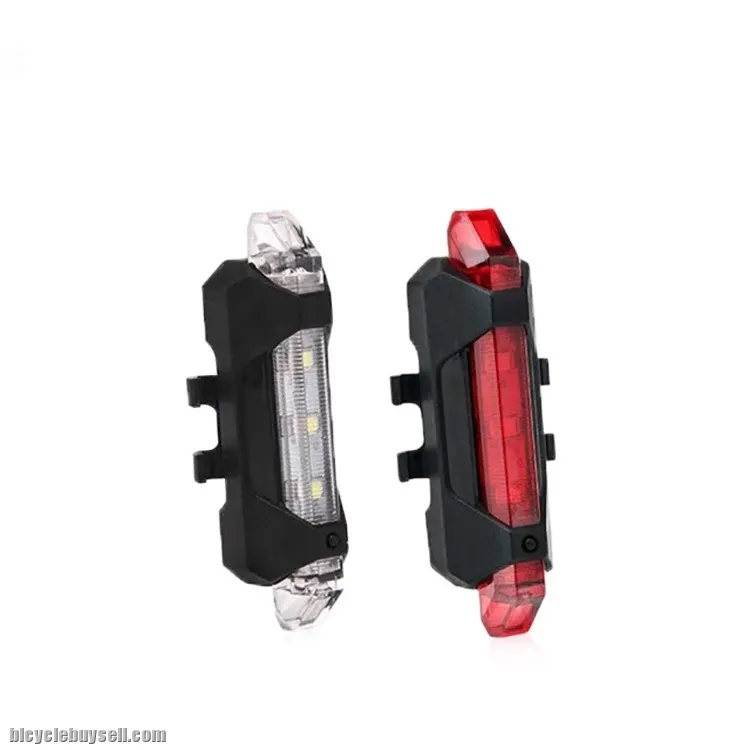 RiderAce Bicycle Led Back Light with 4 Modes (Rechargeable)