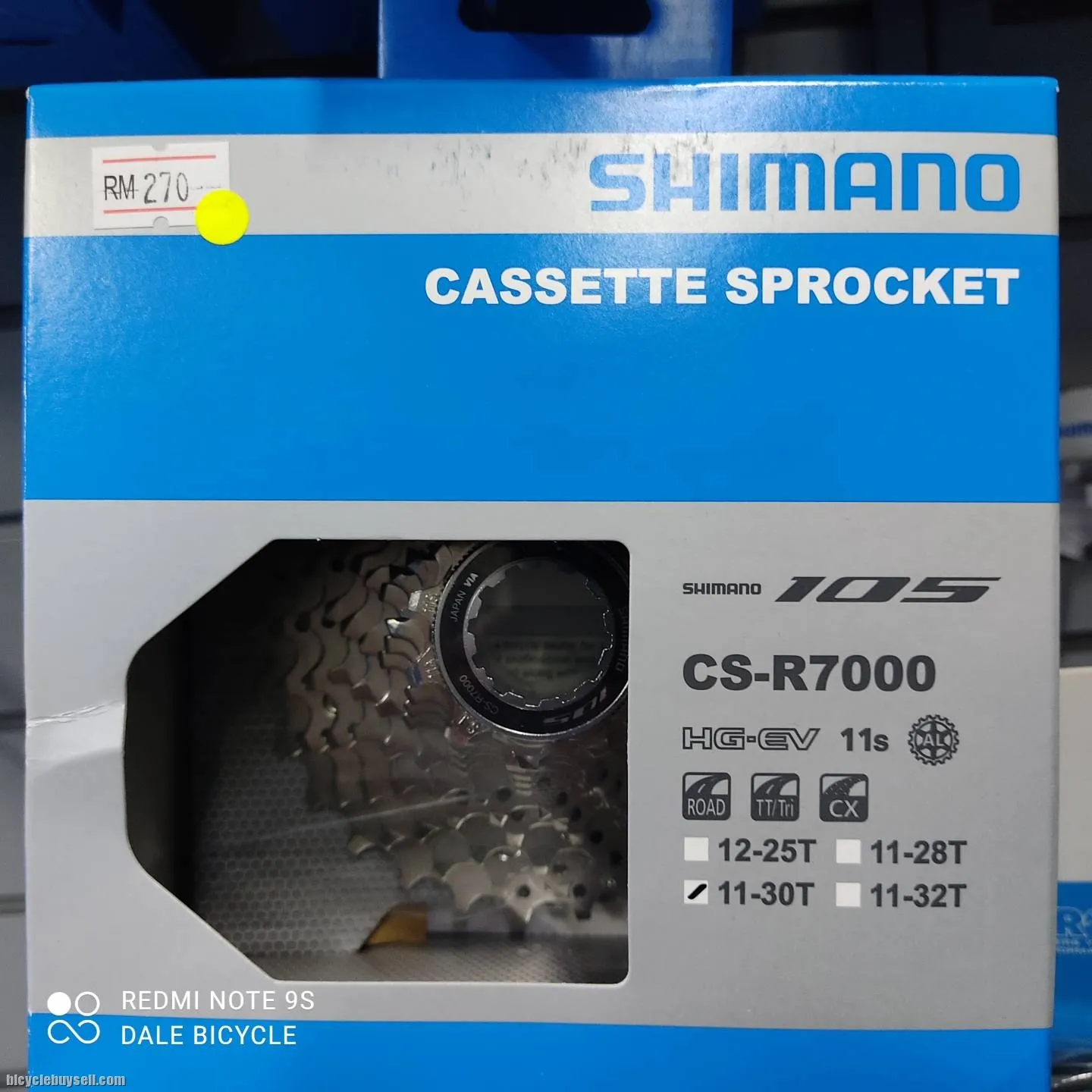 SHIMANO 105 R7000 11-28T 11-30T 11-32T 11-34T CASSEETTE