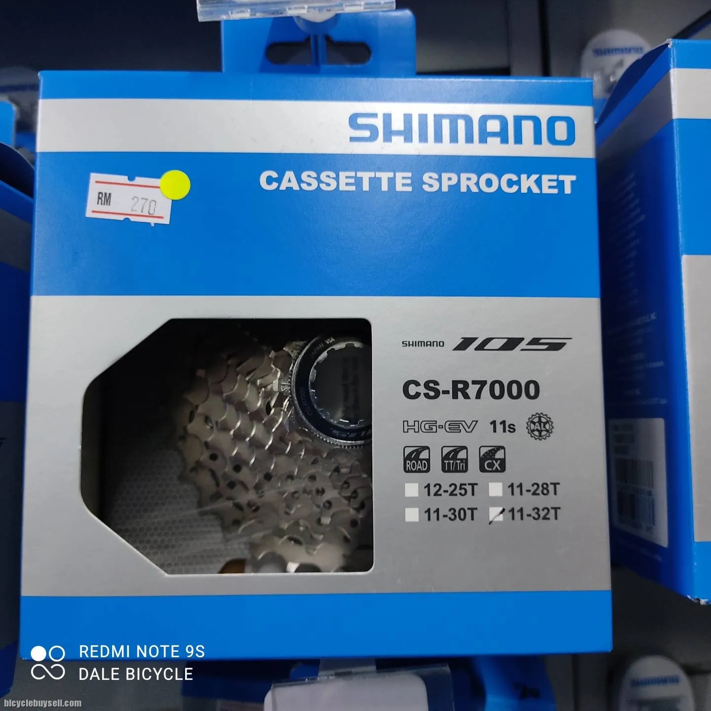 SHIMANO 105 R7000 11-28T 11-30T 11-32T 11-34T CASSEETTE