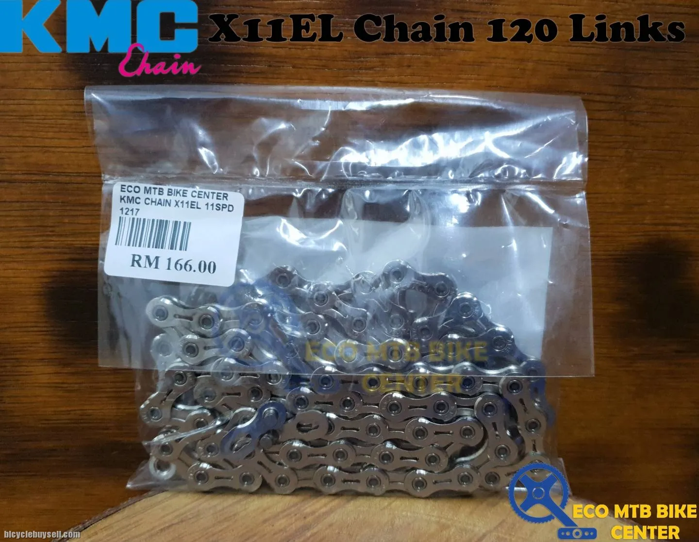 KMC Chain X Series 11 Speed X11EL 120L (OE Packing)