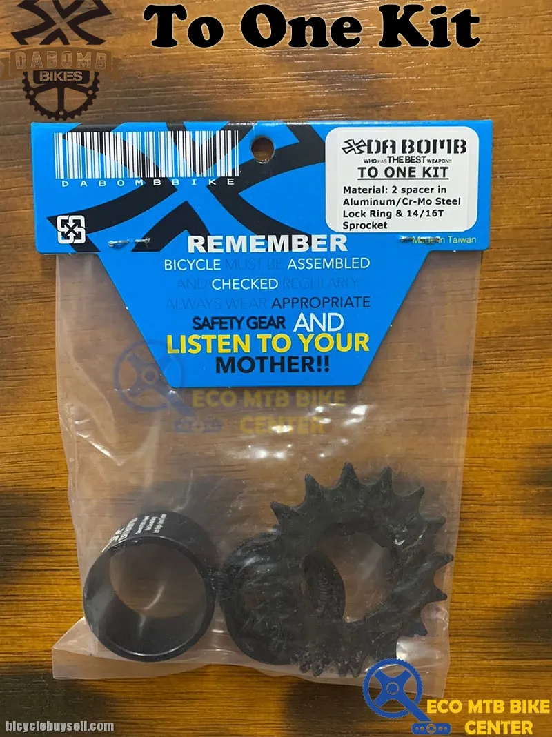 DA BOMB To One Kits For Single Speed 14T/16T