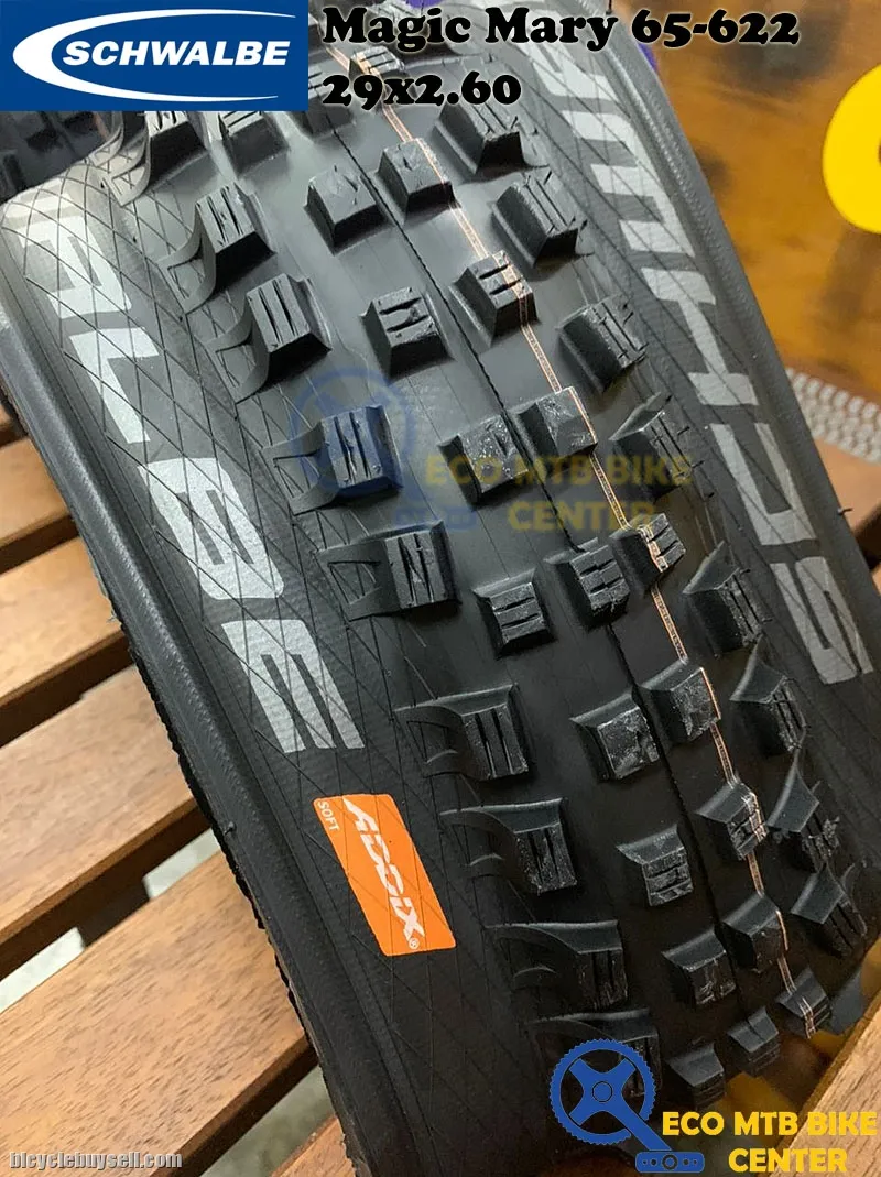 SCHWALBE Tires Magic Mary 65-622 Evo, Super Gravity, TLE 29x2.6 Addix Soft