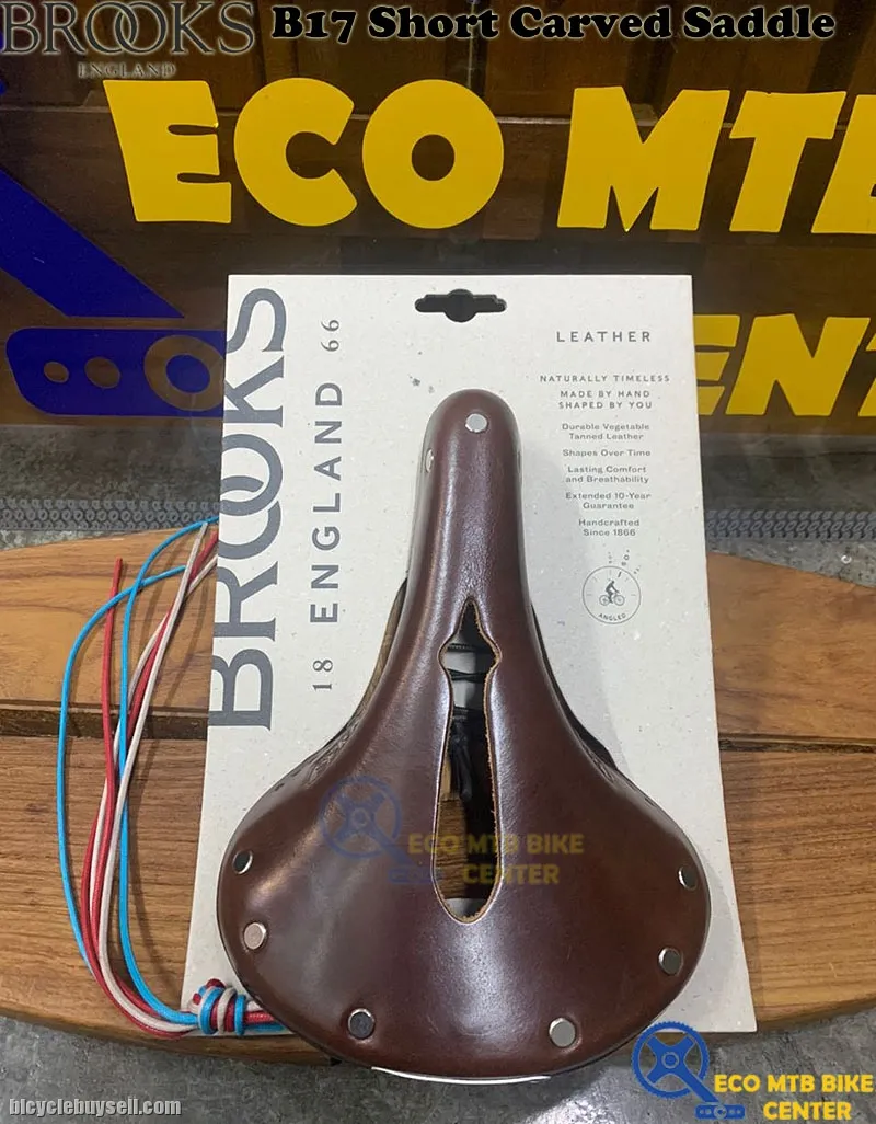 BROOKS B17 Carved Laced Leather Saddle