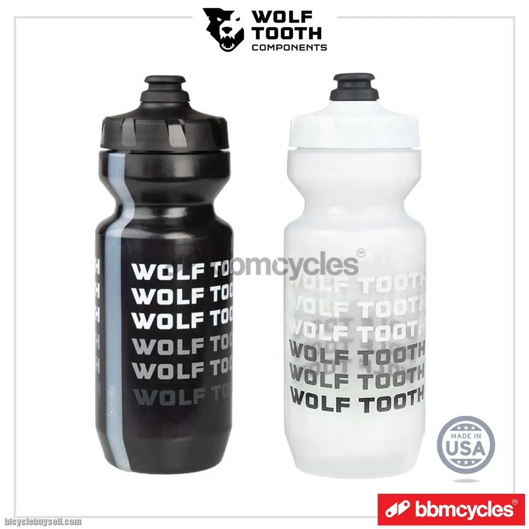 Wolf Tooth Echo Water Bottle 22 oz 650ml Bicycle Water Bottle Made in USA cycling