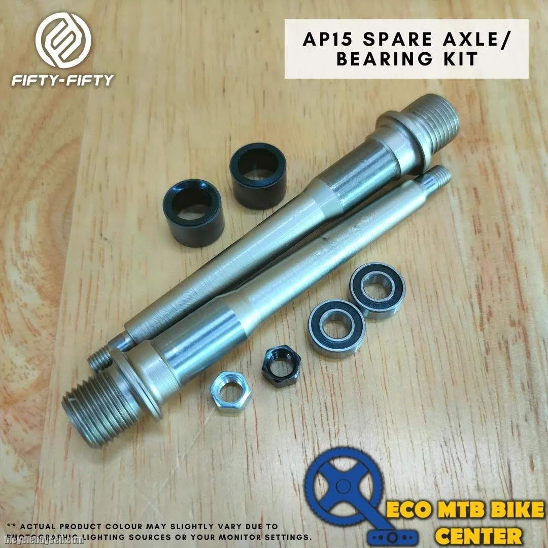 FIFTY-FIFTY PEDAL AP15 SPARE AXLE/BEARING KIT