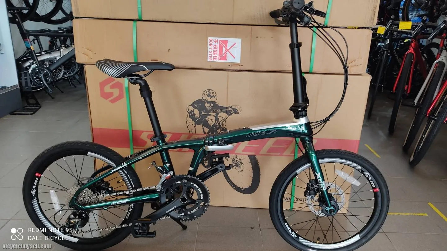 XDS EDDM Folding Bike Basikal Lipat Shimano Tiagra (2x10 Speed) With Hydraulic Brake. NEGO
