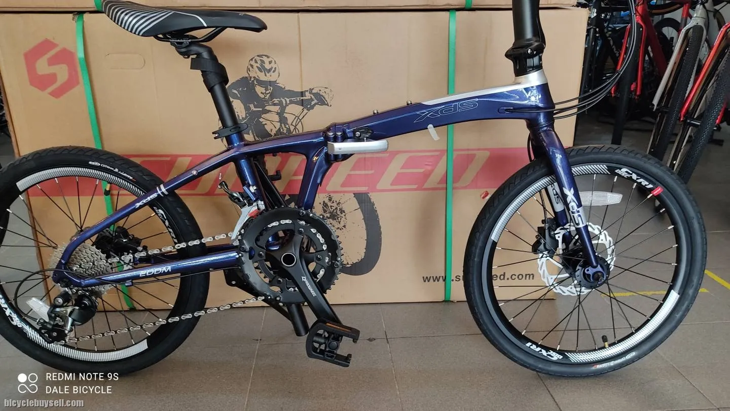XDS EDDM Folding Bike Basikal Lipat Shimano Tiagra (2x10 Speed) With Hydraulic Brake. NEGO