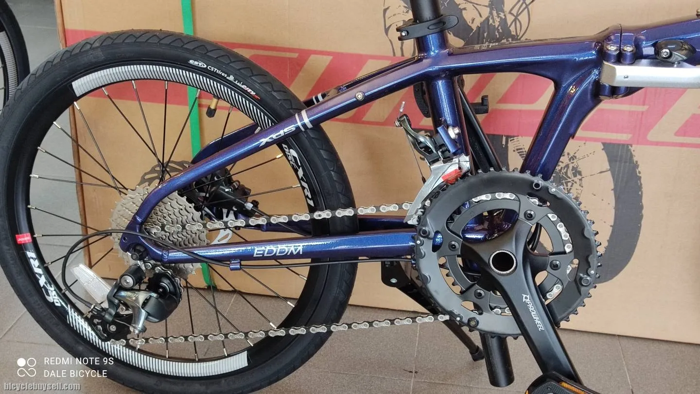 XDS EDDM Folding Bike Basikal Lipat Shimano Tiagra (2x10 Speed) With Hydraulic Brake. NEGO