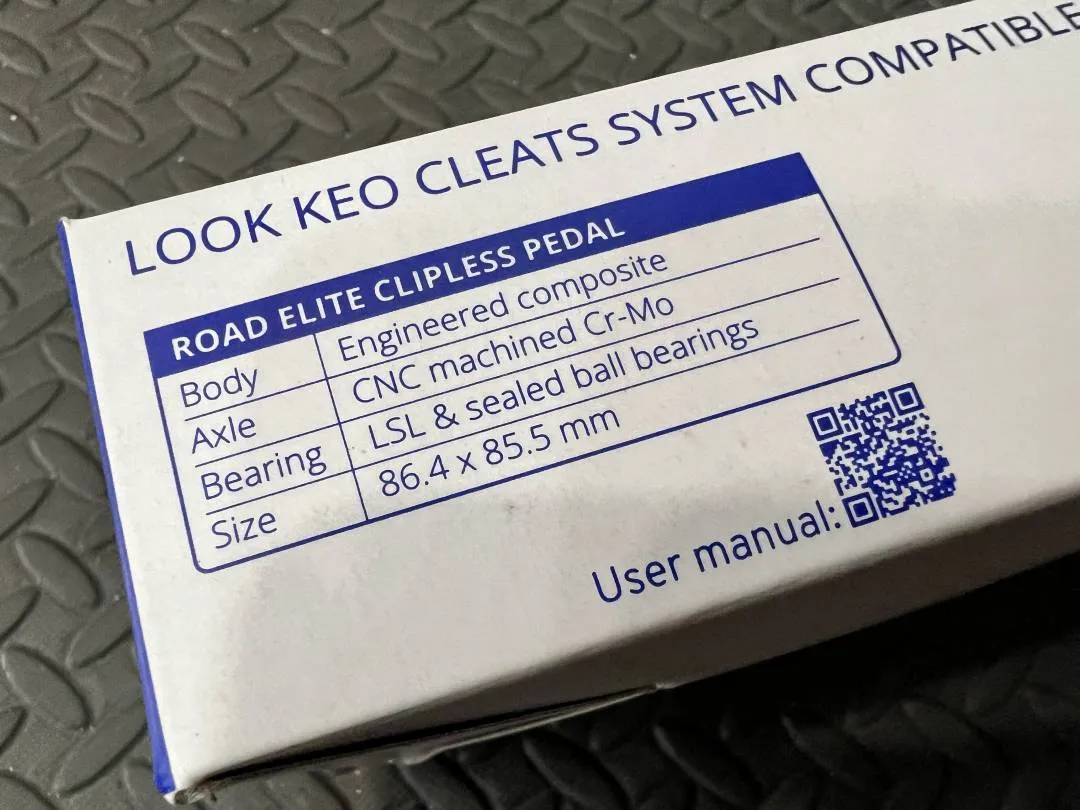 Giant elite road pedal 270g