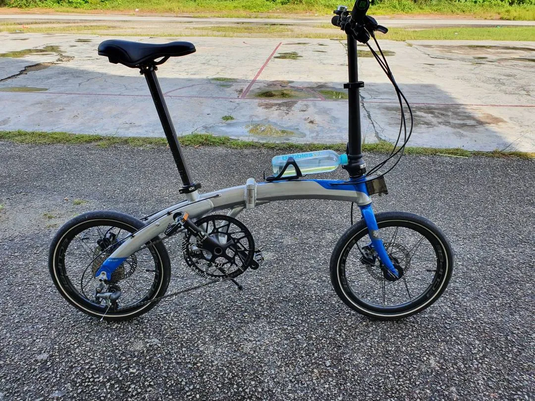 camp snoke 16in folding bike