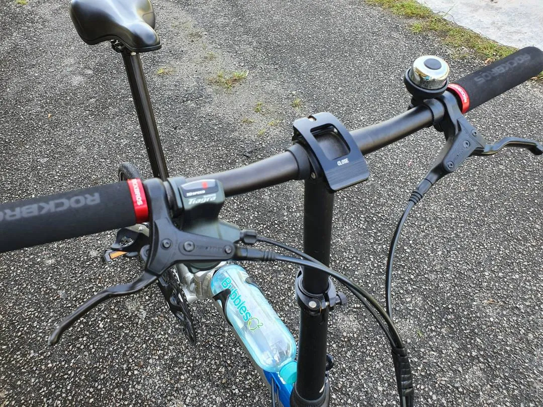 camp snoke 16in folding bike