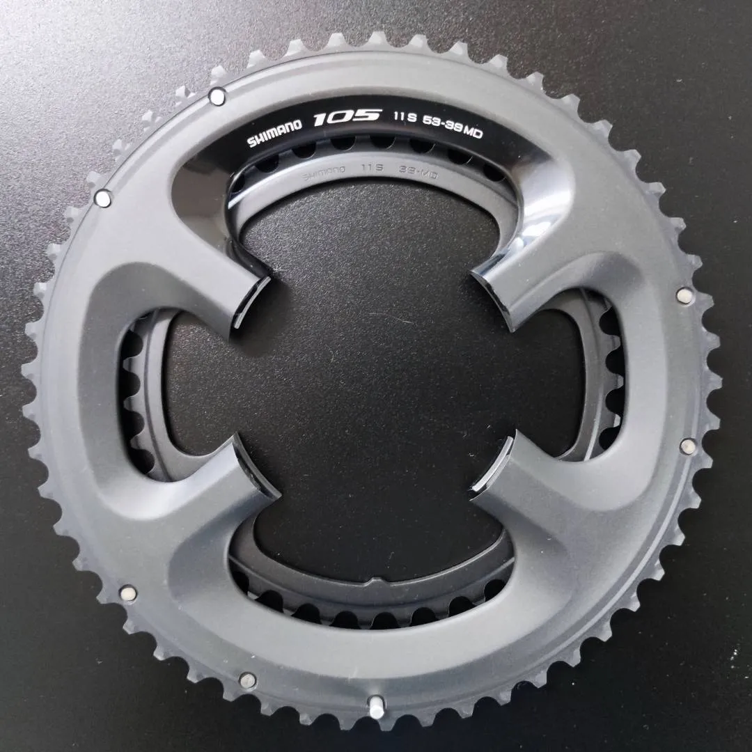 Shimano 105 5800 53/39T Road Bicycle Chainring
