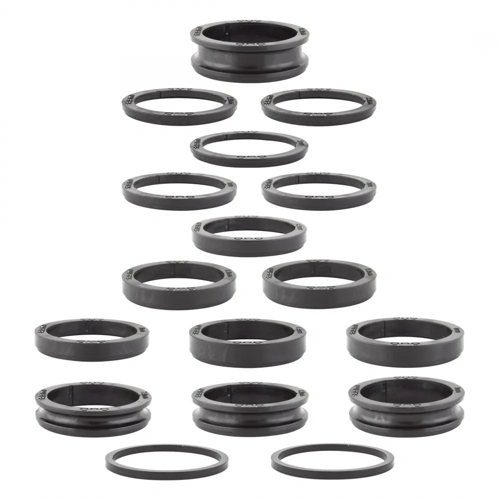 SRAM DUB MTB/Road V3 Bottom Bracket Spacer Kit - Includes DUB Spacers, 2 Standard BSA Spacers  DIY