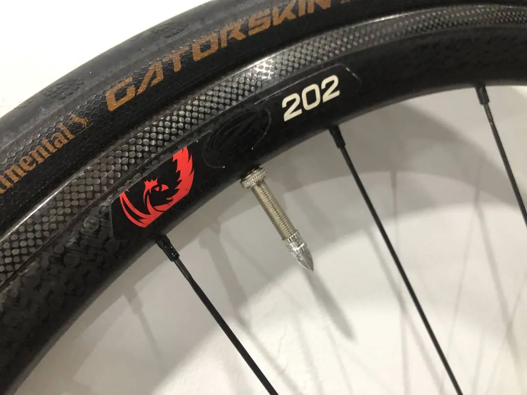 Zipp 202 firecrest wheelset clincher
