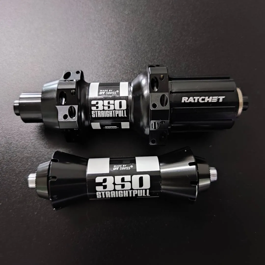 Dt Swiss 350 Straight Pull Rim Brake Road Hub Front + Rear Set