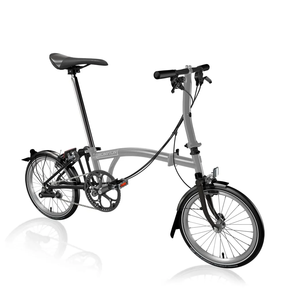 Brompton P Line S4L Storm Grey Metallic 4 speed