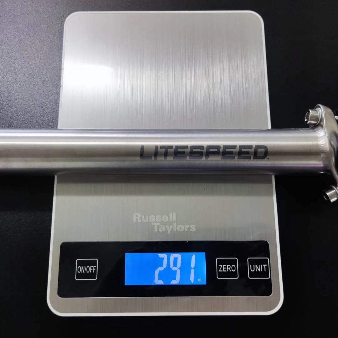Litespeed Titanium Seatpost 31.6 x 400mm 0mm Offset