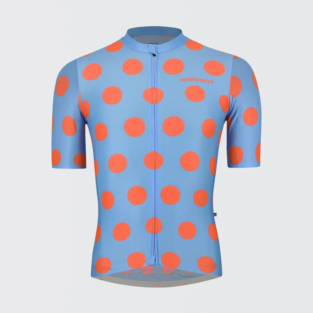 PRO EXCLUSIVE JERSEY - POLKA DOT CYAN / PINK