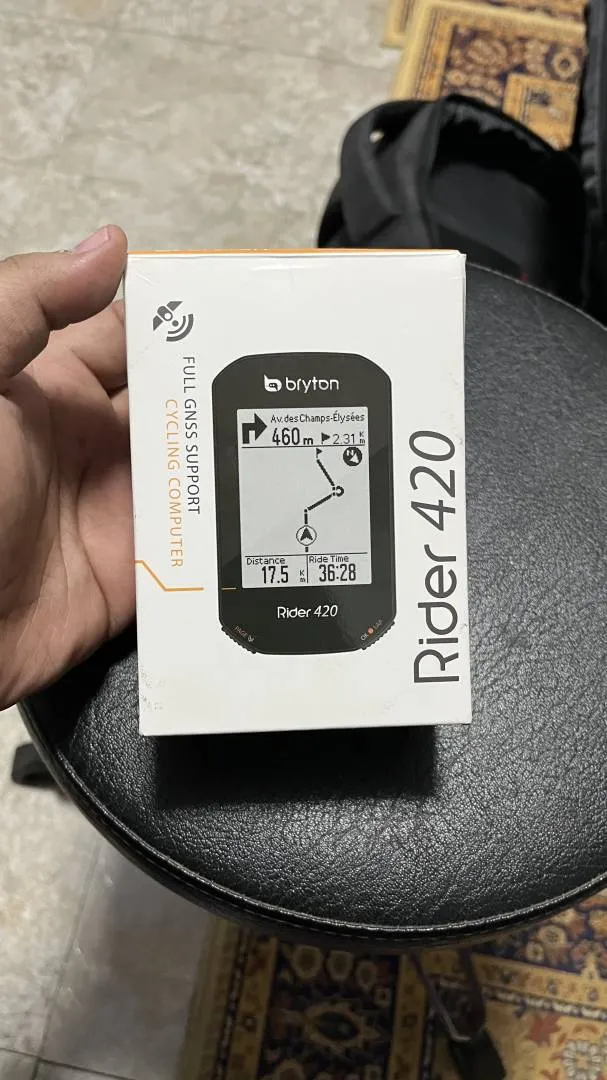 (SOLD) Bryton Rider 420T