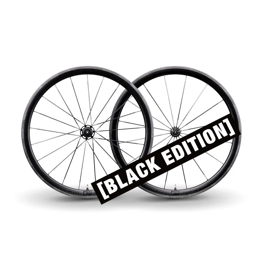 Winspace Hyper 38 and 50mm Rim Brake Black Edition Free Tyre and Tubes