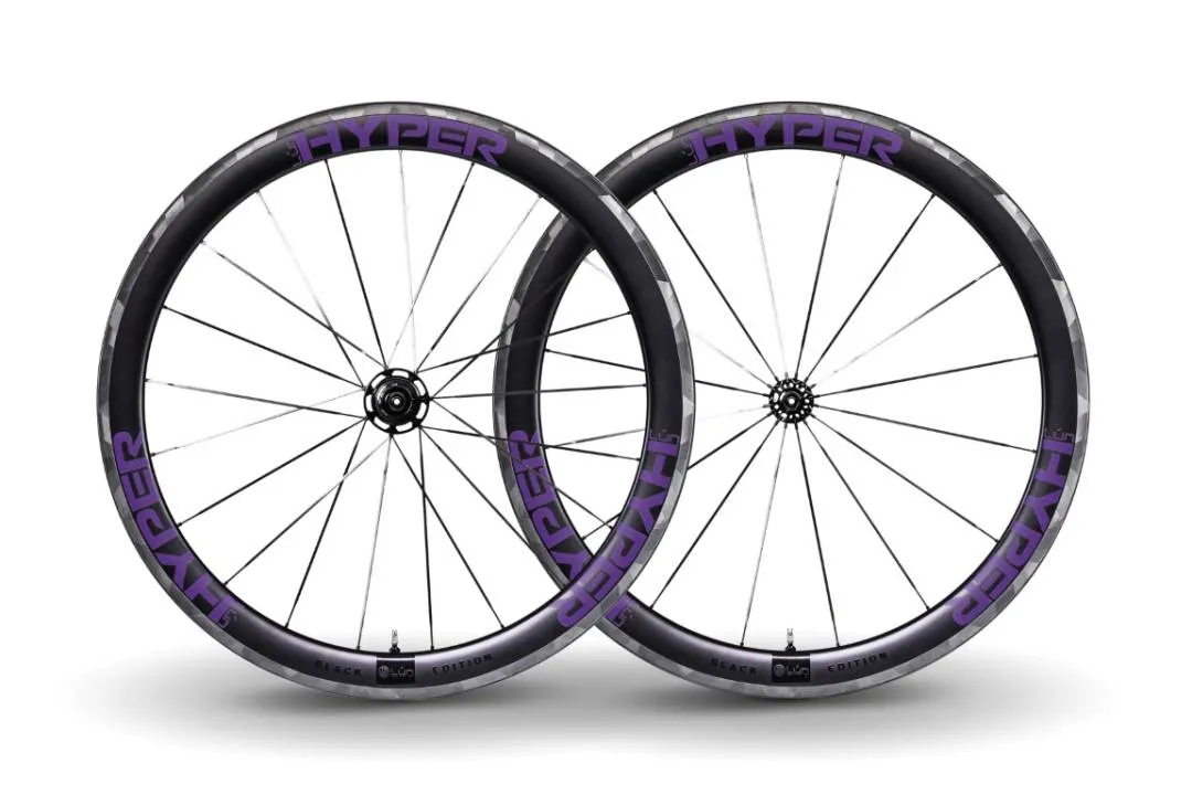 Winspace Hyper 38 and 50mm Rim Brake Black Edition Free Tyre and Tubes