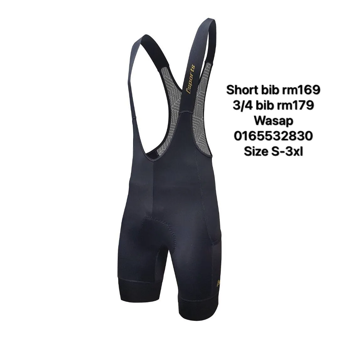 iSports Geometry Cargo Bib (With 2 Side Pockets)