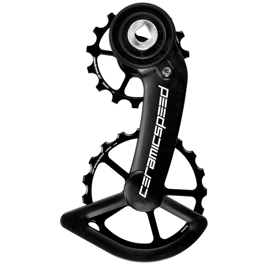 AUTHENTIC CeramicSpeed OSPW Derailleur Pulley System - For SRAM Rival AXS | 15/19 Teeth | Coated Bea
