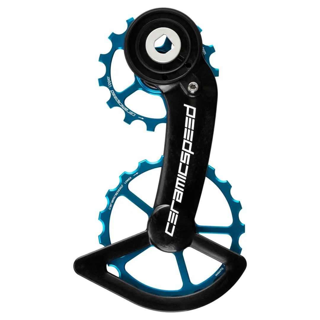 AUTHENTIC CeramicSpeed OSPW Derailleur Pulley System - For SRAM Rival AXS | 15/19 Teeth | Coated Bea