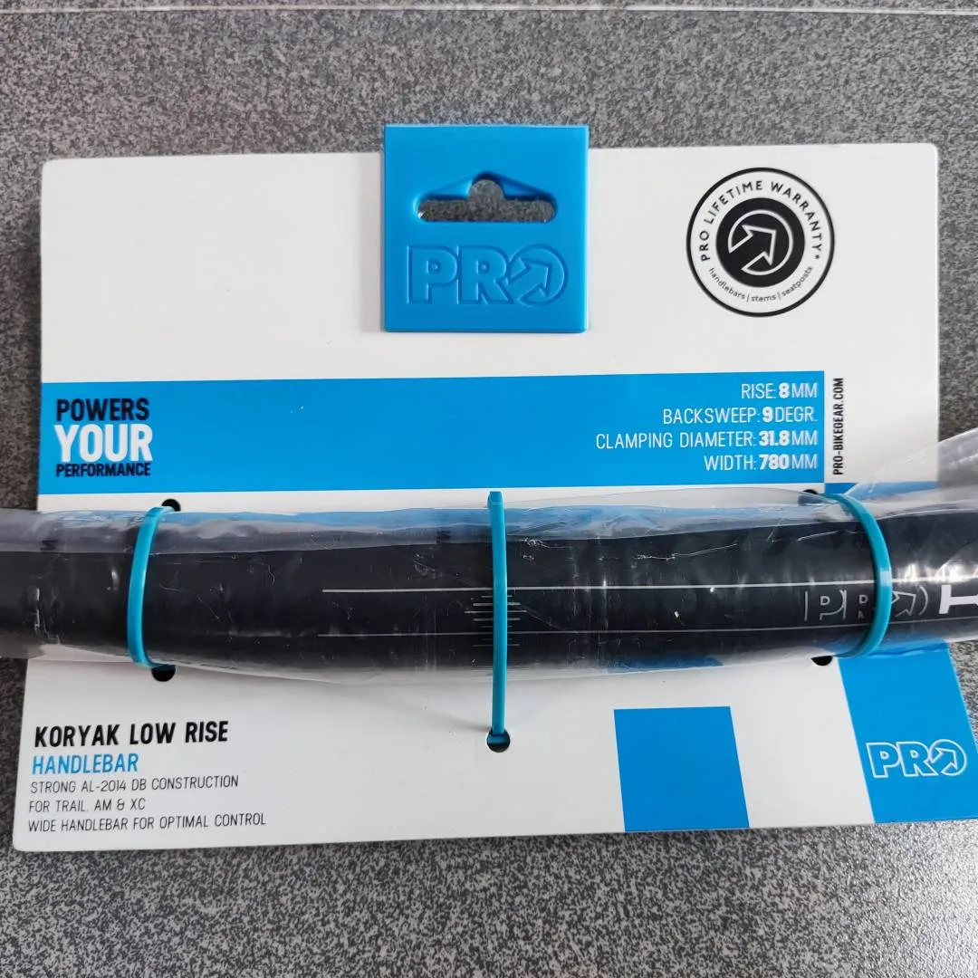 PRO Koryak MTB Low Rise 8mm Handlebar 780mm