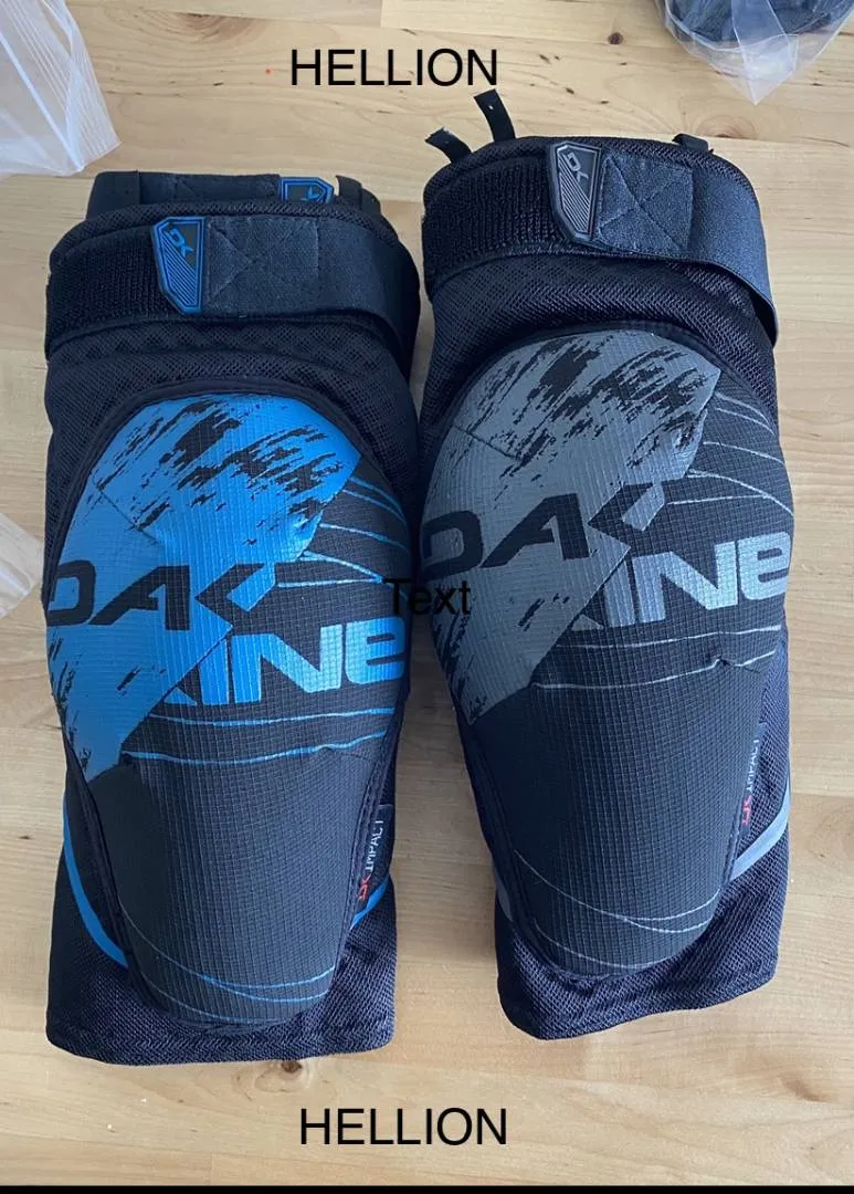 Dakine Hellion knee pads ( size S &amp; M left)