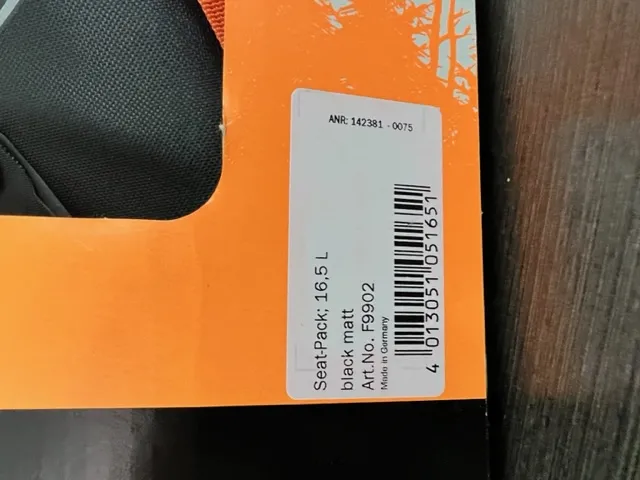 Ortlieb Seat Pack Saddle Bag